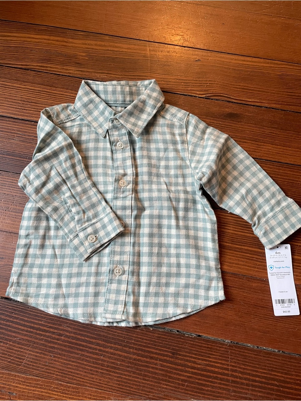 Carters flannel